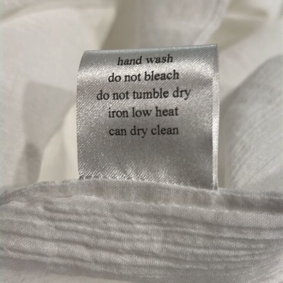 Three Graces White Cotton Maxi Size 6 - Picture 15 of 16